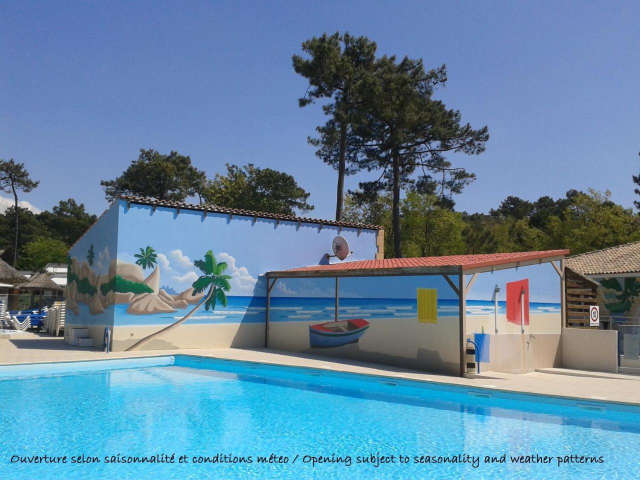 Hotel Camping Le Dauphin Saint-Georges-de-Didonne Exterior foto